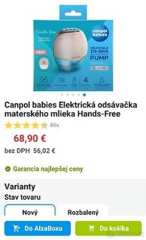 Odsávačka mlieka