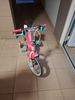 B'TWIN 14" Bicykel 3-5 rokov UNICORN - 1