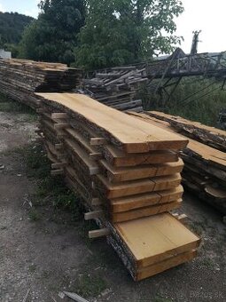 Fošne z duba, hrúbka 75mm, dĺžka 3-3,6m, rezivo, foršty.