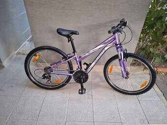 Predám detský bicykel 24kola Specialized fialovy