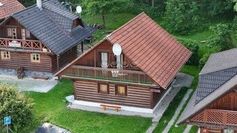 Zrubová chata priamo v areáli Snowland Valča - ideálne miest