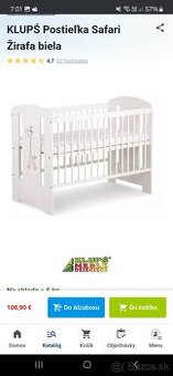 Detska postielka NEW BABY