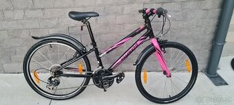 Bicykel Specialized 24"  dievcensky ruzovocierny