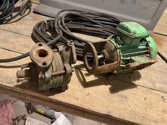 2x elektromotor+2x čerpadlo