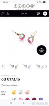 Detské zlaté náušnice