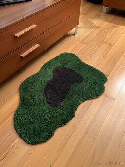 ručne robený koberec z vlny