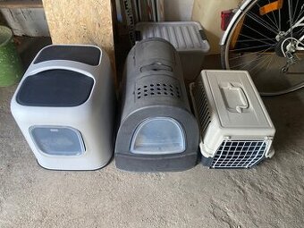 Mačací záchod a prepravka Ferplast