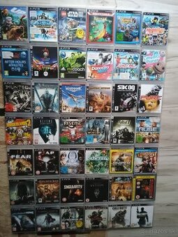 Predám hry na PS3 - 89 ks, 10 eur za kus - PlayStation 3