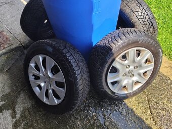 Zimne kompletné kolesá Peugeot 308 4x108 r15