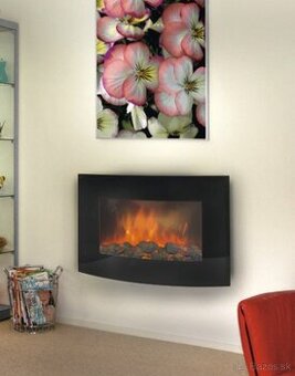 Eurom Valencia – elektrický krb na stenu (2000 W)