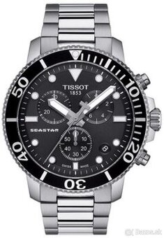 Tissot seastar chrono 46 mm black
