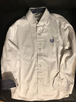 Chlapčenská spoločenská košeľa, veľkosť 128