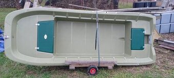 Forma na výrobu laminátových rybárských člnov