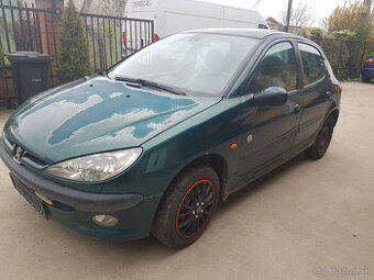 PEUGEOT 206  1,4B  55KW  RV.1999
