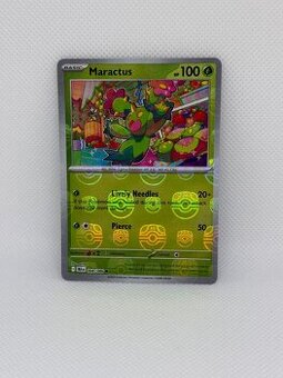 Pokémon karta Maractus 008/086 – NM – ORIGINÁL – Master Ball