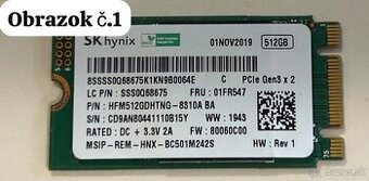 SSD Disky M2, OS Win10