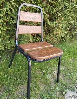 Záhradné / terasové stoličky – 4 ks