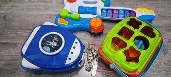 Senzomotorická gitara + kýblik + doktorský kufrík + putká