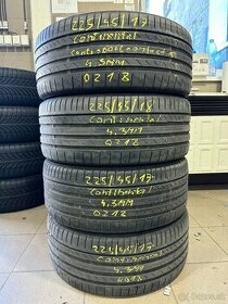 R17 225/45 Continental ContiSportContact 5 4x4.3MM DOT0218