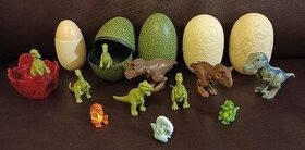 Sada dinosaurov s vajíčkami - top stav