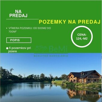 Stavebný  pozemok - 626 m2/700 m2, jazero, Veľké Úľany ID 01