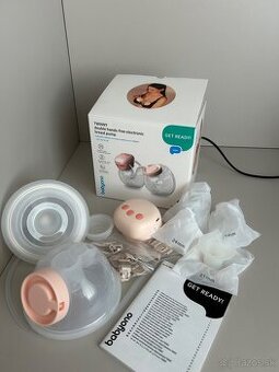 BABYONO Odsávačka materského mlieka elektrická Double Twinny