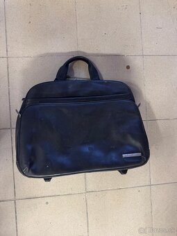 Pánska pracovná taška Samsonite - koženková, elegantná