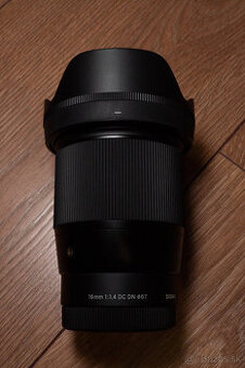 Sigma 16mm f1.4 DC DN Contemporary pre Sony E