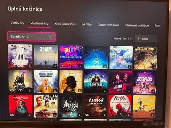 Predám Xbox účet s viac ako 400 hrami a 100 000 bodmi úspech