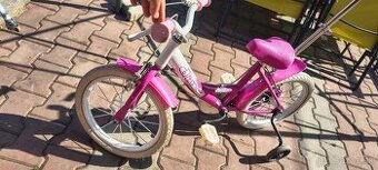 Na predaj dievčenské bicykel veľkosť 16