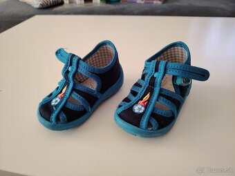 Detské prezuvky, veľkosť 20-13cm
