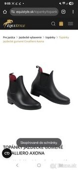 Jazdecke topanky vel.41 Covalliero
