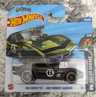 HOT WHEELS - '68 Corvette Gas Monkey Garage - Predám/Vymení