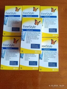 Freestyle libre optimum proužky 5 kusů