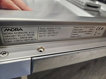 Vstavaná umývačka riadu Mora