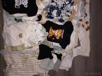 Detske chlapcenske oblecenie 0-6mesiacov