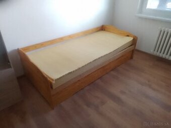 Predám drevennu posteľ
