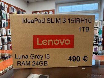 Lenovo IdeaPad SLIM 3 15IRH10 i5 Luna Grey 1TB