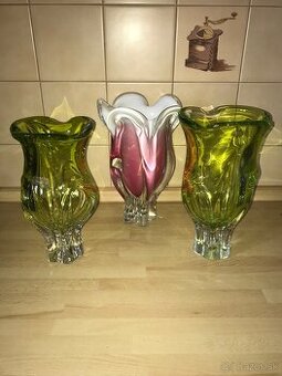 Hutné sklo J.Hospodka.