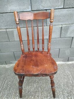 Stoličky z pravého dreva 2ks akcia 10€/ks