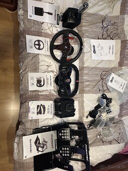 Fanatec SET, Wheel Base + volant + radiaca páka + pedále