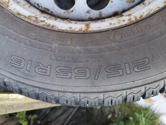 Predám zimné pneumatiky na diskoch 5x108