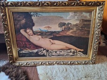 Starý obraz reprodukcia