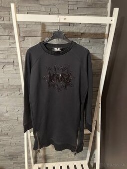 Karl Lagerfeld predlzena mikina saty v.XS-S