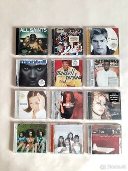 CD rôzne a stojany na CD