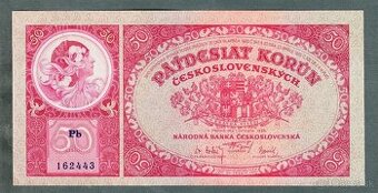 Staré bankovky 500 kčs 1946 velmi pěkný stav
