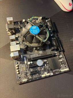 GIGABYTE B250M-D2V + Intel Pentium G4560