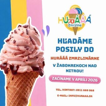 Posila do Hurááá zmrzliny v Žabokrekoch nad Nitrou