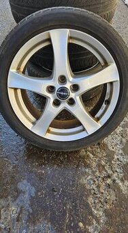 Alu kola Ford / Volvo 5x108 R17 + pneu Pirelli – 5