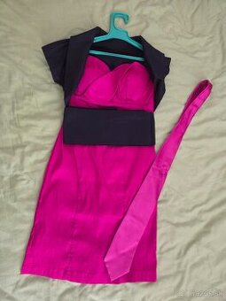 Ruzove saty pre Damu plus Kravata pre pana